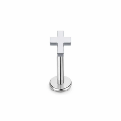 Cross Tragus Labret