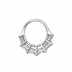 Titanium Spider Web Hinged Clicker