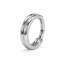Double Stack Hoop Clicker Ring