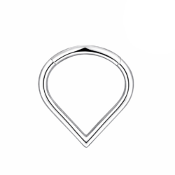 Teardrop Chevron Pointed